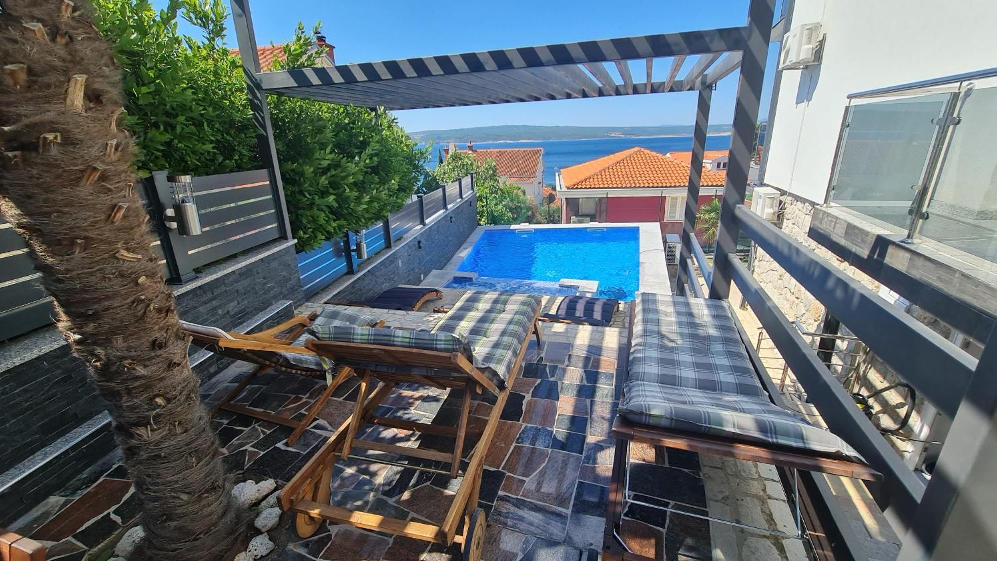 Apartments Blazevic, Heated Pool&Jacuzzi Dramalj Exterior photo